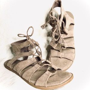 Lace-up gladiator Sandals